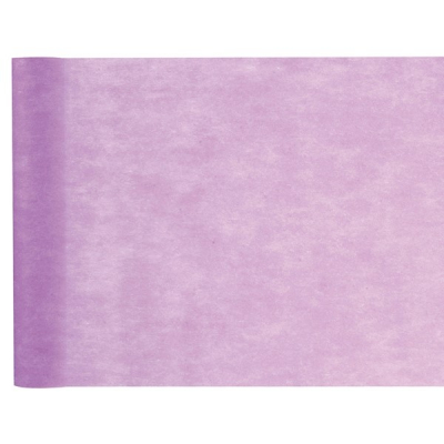 Šerpa stolová netkaná textilie fialová 30 cm x 10 m ALBI ALBI