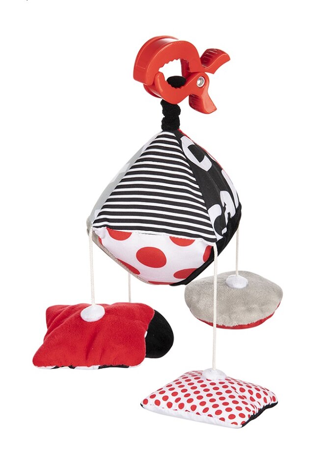 CANPOL BABIES Hračka kontrastní závěsná s klipem Sensory Canpol Babies