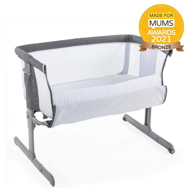 CHICCO Postýlka Next2Me Air - Dark Grey Chicco