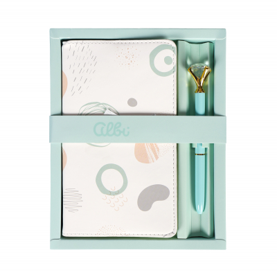 Mátová sada bloku s propiskou ALBI ALBI