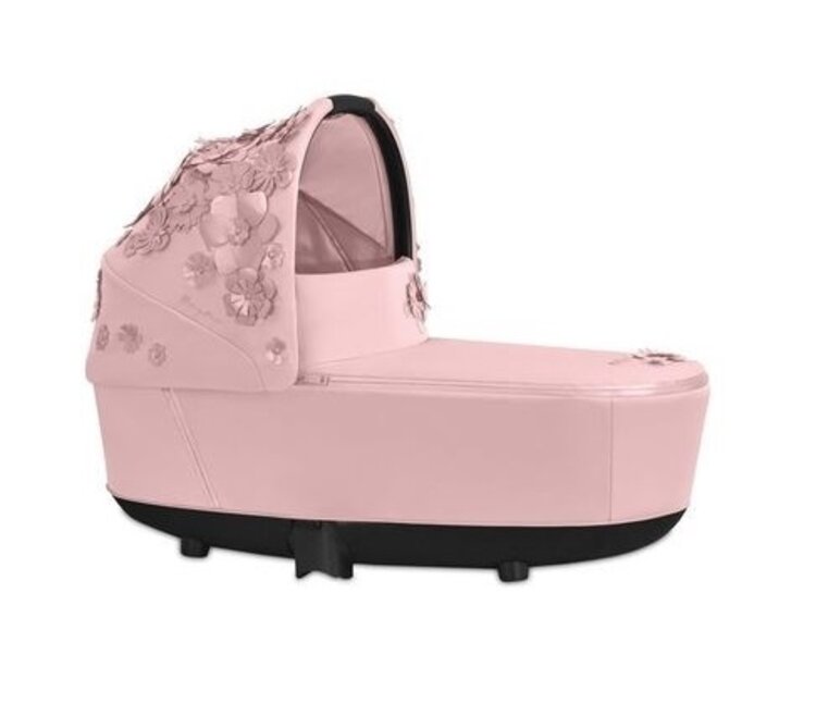 CYBEX Korba Priam Lux Carry Cot Simply flowers light pink Cybex
