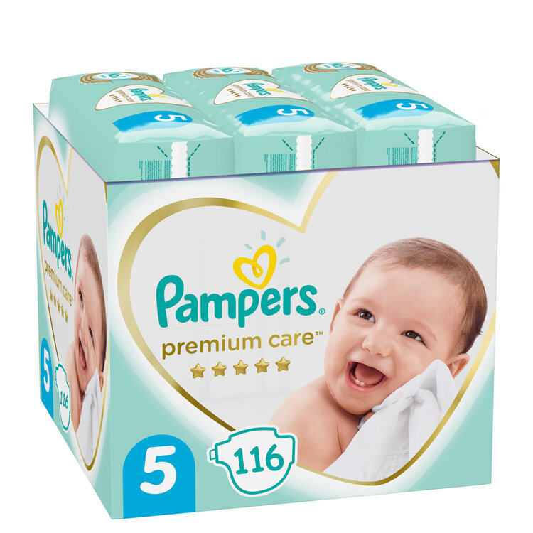 PAMPERS Premium Care 5 plenky (116 ks)