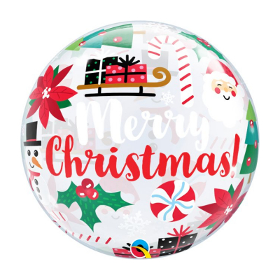 Balónek bublina Merry Christmas ALBI ALBI