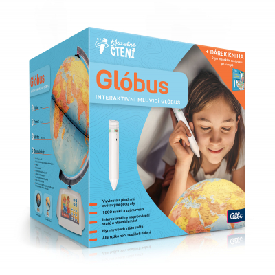 Glóbus 2.0 + dárek Evropa na talíři ALBI ALBI