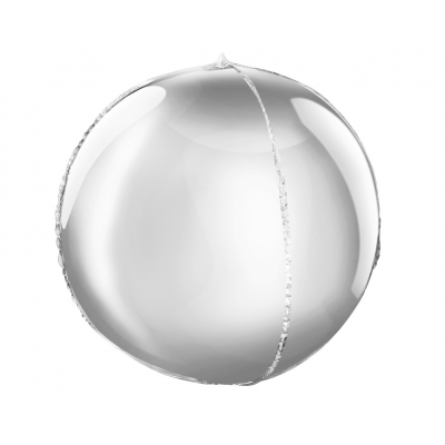 Balónek fóliový Koule stříbrný ALBI ALBI