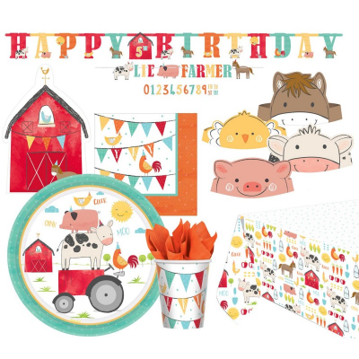 Párty Set Zvířata z farmy 51 ks ALBI ALBI