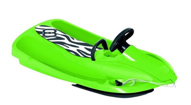 HAMAX Sněžný bob Snow Zebra - Green/Grey Hamax