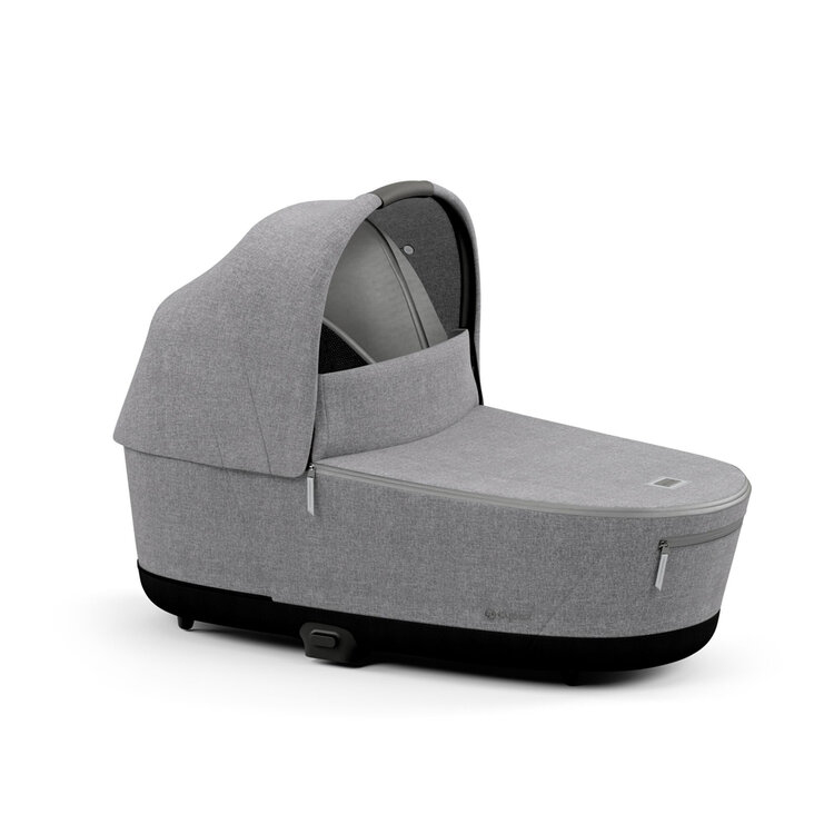 CYBEX Priam 4.0 Lux Carry Cot Plus Manhattan Grey Cybex