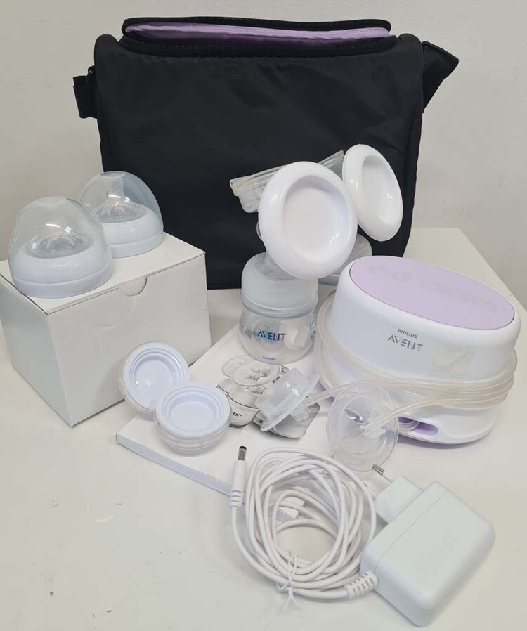 Philips AVENT Odsávačka mateřského mléka Natural elektronická DUO SCF Philips Avent