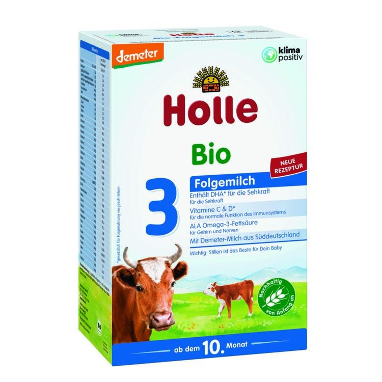 HOLLE Výživa bio dětská mléčná 3 pokračovací Holle