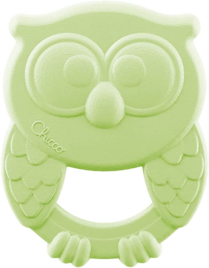 Chicco kousátko Eco+ Sova Owly zelená Chicco