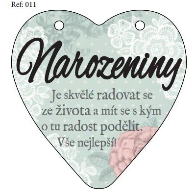 Plaketka - Narozeniny Albi Albi