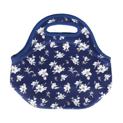 Svačinová taška - Modrá květina Albi Albi