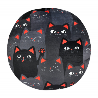 Kulatý polštář - Kočky Albi Albi