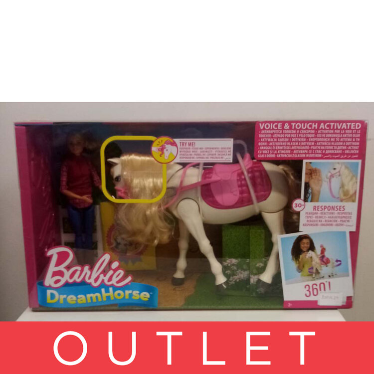 MATTEL BARBIE Interaktivní kůň + Panenka Barbie