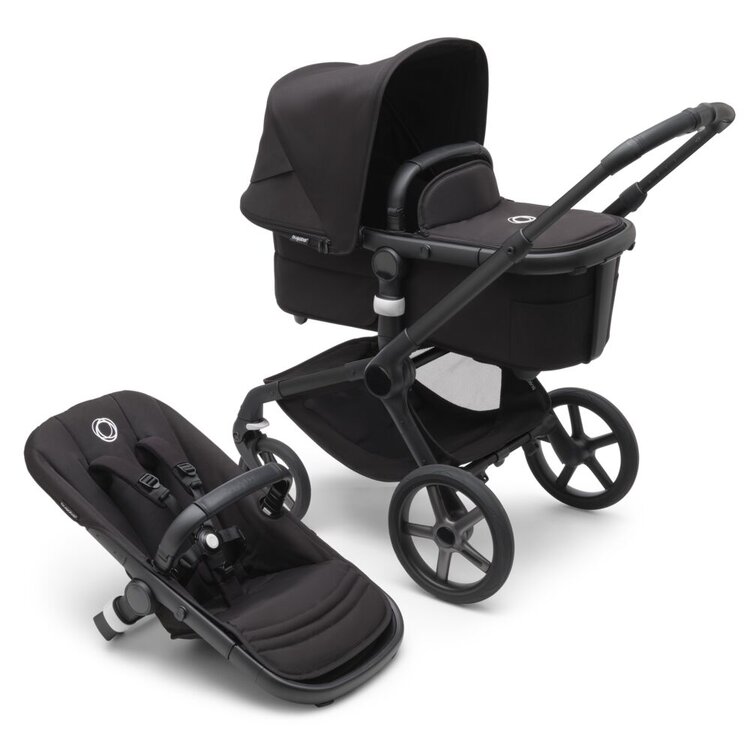 BUGABOO Kočárek kompletní Fox 5 Black/Midnight black-Midnight black Bugaboo