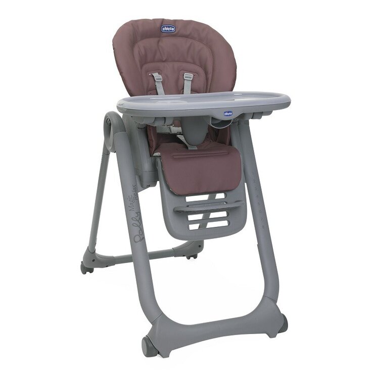 CHICCO Židlička jídelní Polly Magic Relax - Mauve Chicco