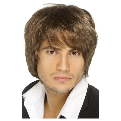 Paruka krátká hnědá Albi Albi