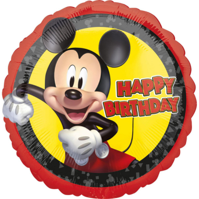 Balónek foliový Happy Birthday Mickey Mouse Albi Albi