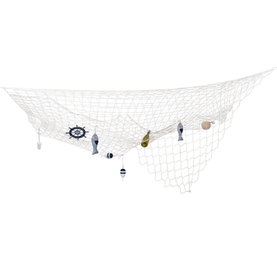 Síť rybářská dekorační bílá 300 x 300 cm Albi Albi