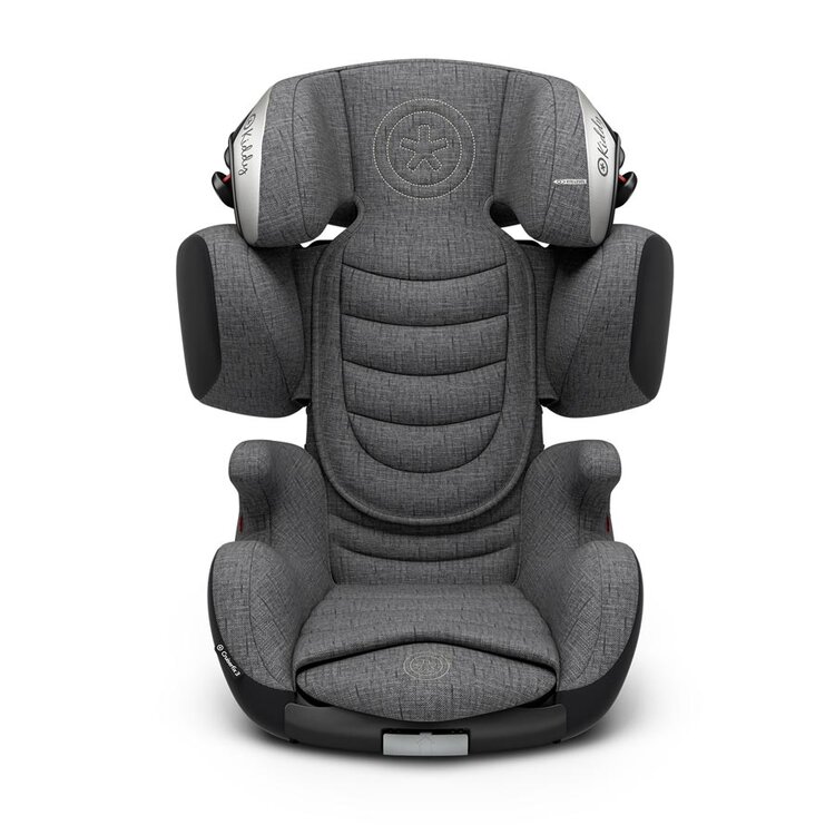 KIDDY Autosedačka Cruiserfix 3 (15-36 kg) Grey Melange Icy Grey Kiddy