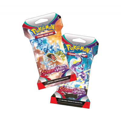 Pokémon TCG: SV01 - 1 Blister Booster Asmodée-Blackfire Asmodée-Blackfire