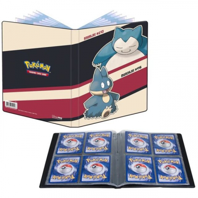 Pokémon UP: GS Snorlax Munchlax - A5 album na 80 karet Asmodée-Blackfire Asmodée-Blackfire