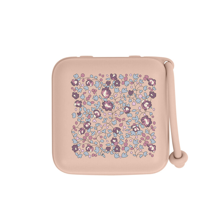 BIBS X LIBERTY krabička na dudlíky Blush Bibs