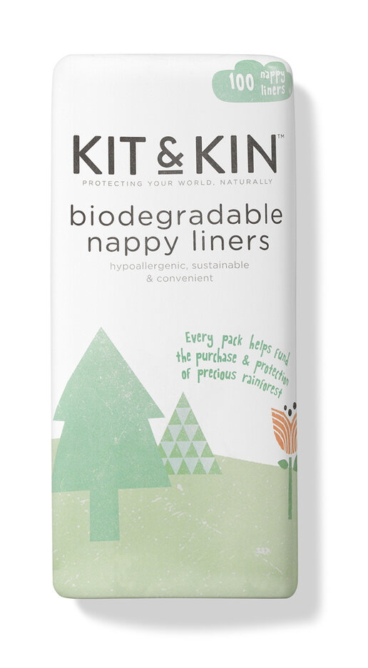 KIT & KIN Plenky biologicky odbouratelné separační 100 ks Kit & Kin