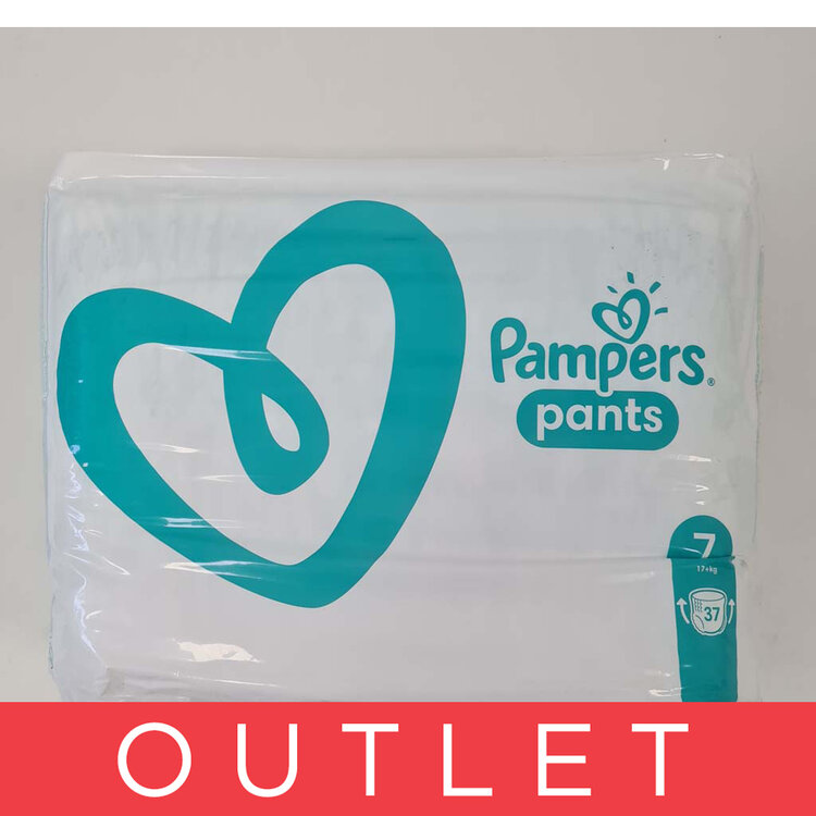 EXP: 12/2023 PAMPERS Pants 7 (17 kg+) 37 ks - plenkové kalhotky Pampers