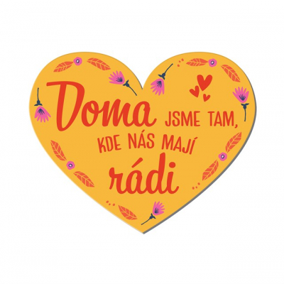 Cedulka na dveře - Doma Albi Albi