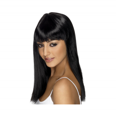 Paruka dlouhá černá Albi Albi