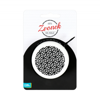 Zvonek na kolo - Černobílý Albi Albi