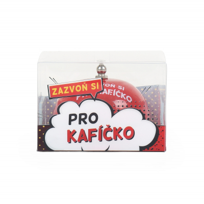 Recepční zvonek - Kafe Albi Albi