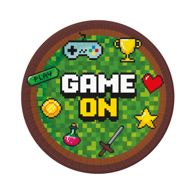 Talíře Game on 6 ks Albi Albi