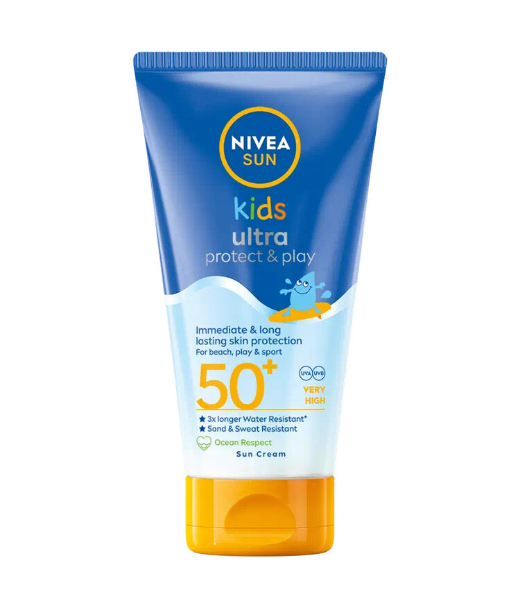 NIVEA Mléko dětské na opalování Ultra Protect&Play OF50+ 150 ml Nivea