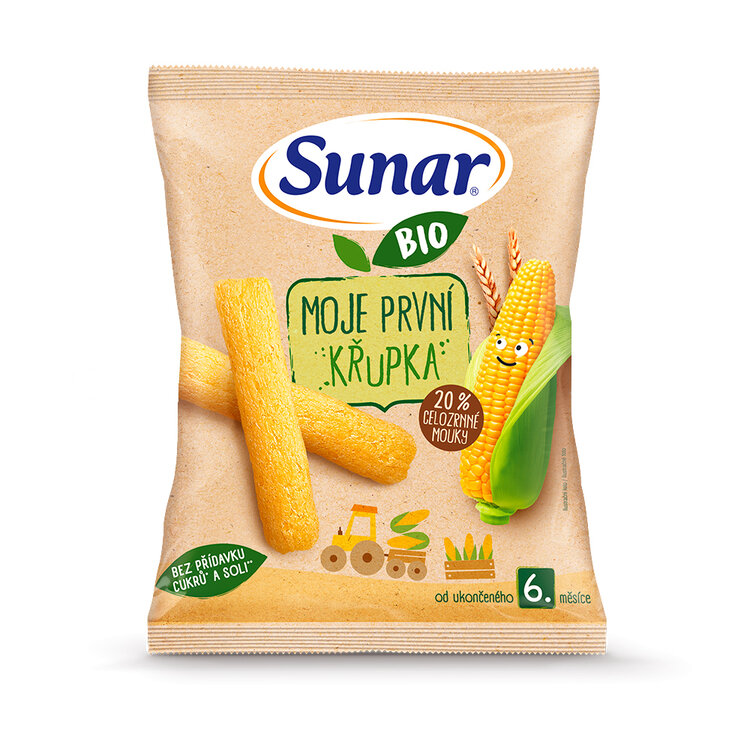 SUNAR BIO Moje první křupka 25g Sunar