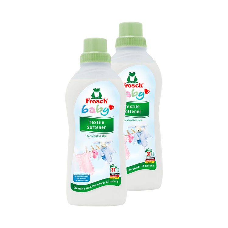 FROSCH EKO Baby Máchadlo hypoalergenní na kojenecké a dětské prádlo 2x750 ml Frosch