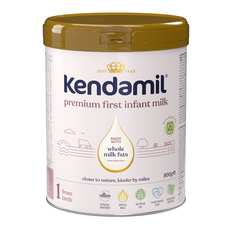 KENDAMIL Mléko počáteční Premium 1 DHA+ (800 g) 0m+ Kendamil