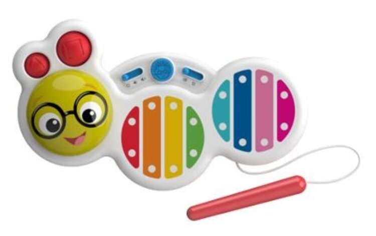 BABY EINSTEIN Hračka hudební xylofon Cal’s Curious Keys™ 12m+ Baby Einstein