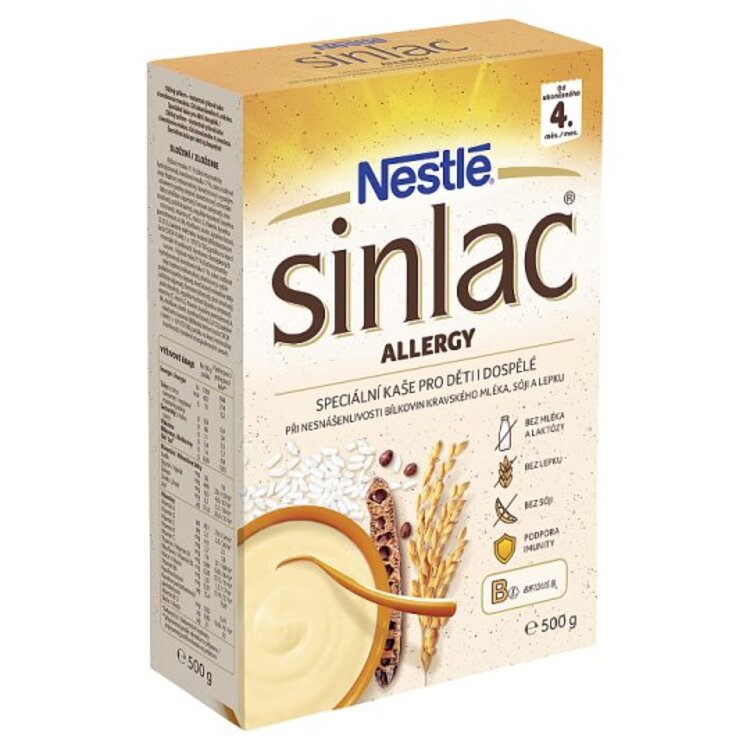 NESTLÉ Sinlac Allergy Kaše nemléčná speciální 500 g Nestlé