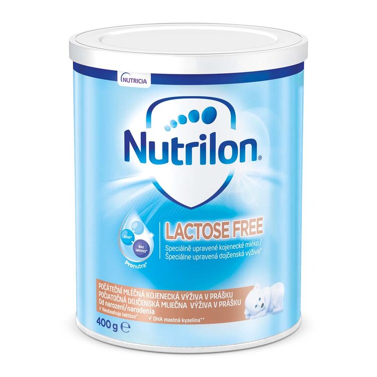 NUTRILON Lactose Free speciální mléko od narození 400 g Nutrilon