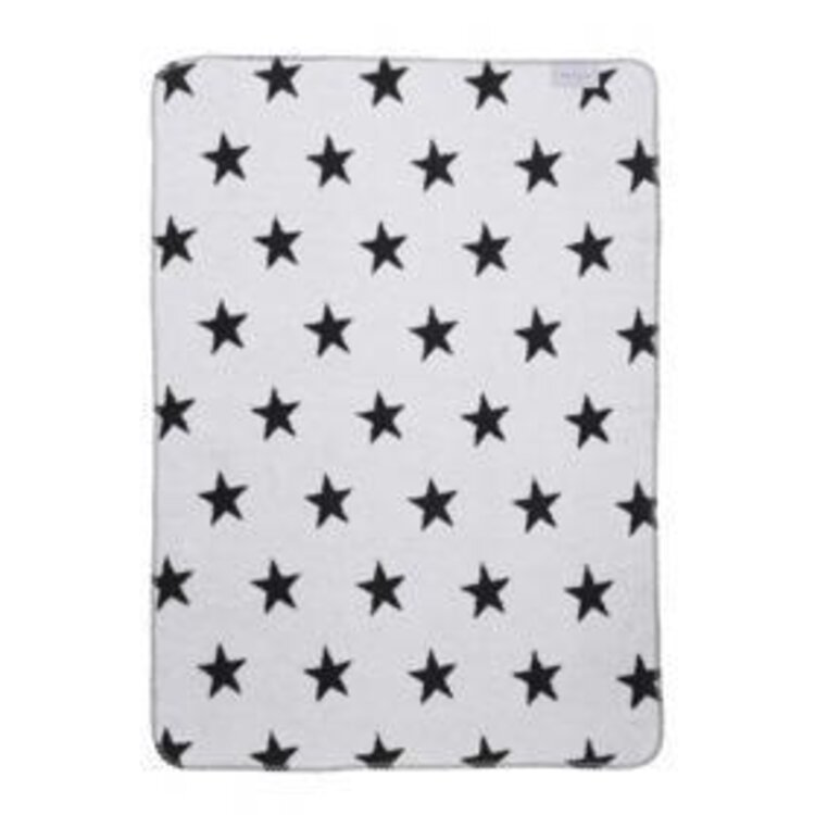 MEYCO Deka 75x 100 cm Stars black Meyco