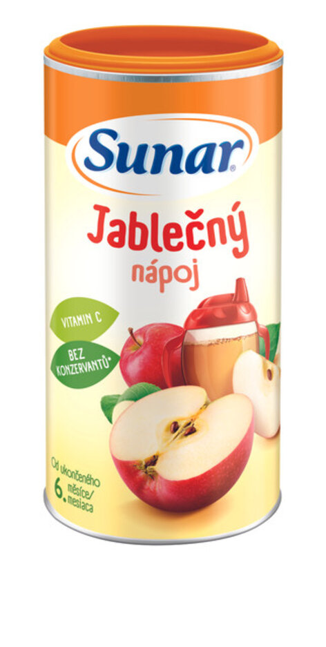 SUNAR Nápoj rozpustný jablečný 200 g Sunar