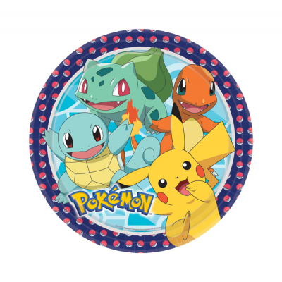 Talíře Pokémon 8 ks Albi Albi