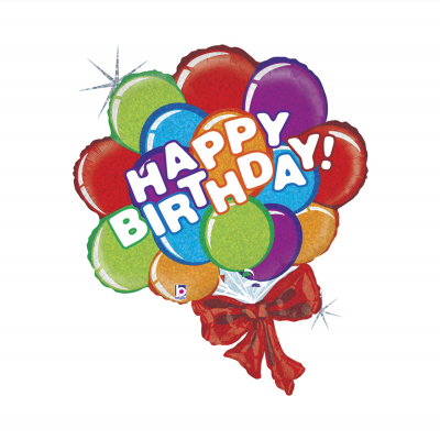 Balónek fóliový Happy Birthday balónová kytice Albi Albi