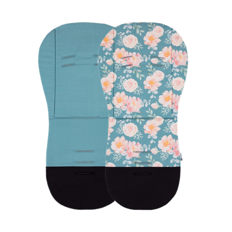 PETITE&MARS Vložka do kočárku Foamy Limited 100 Roses Petite&Mars