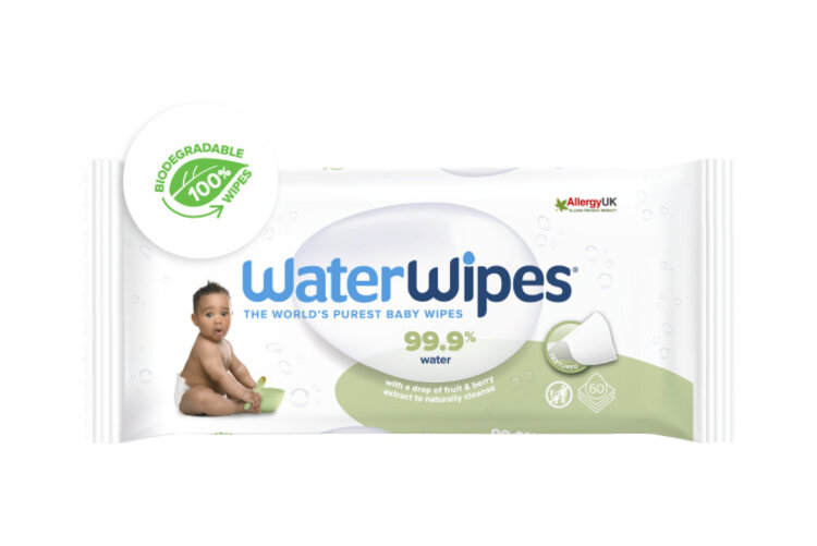 WATERWIPES Vlhčené ubrousky bez obsahu plastů Soapberry 60 ks Waterwipes