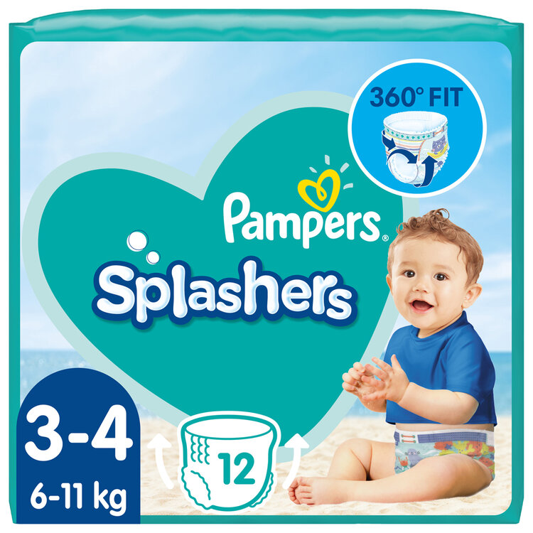 EXP: 08.07.2023 PAMPERS Pants Splashers vel. 3-4 (6-11 kg)