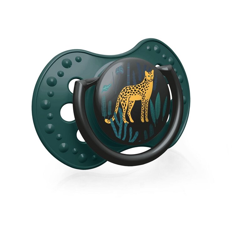 LOVI Dudlík silikonový dynamický JUNGLE VIBES 0-3m 2 ks kluk Lovi